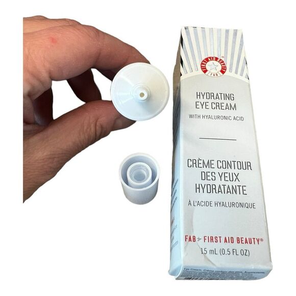 First Aid Beauty Hydrating Eye Cream with Hyaluronic Acid 15 mL BNIB MSRP $30 - Picture 5 of 8
